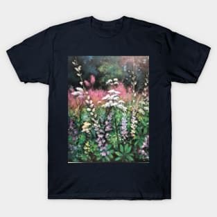 Lupins - Quebec Wildflowers T-Shirt
